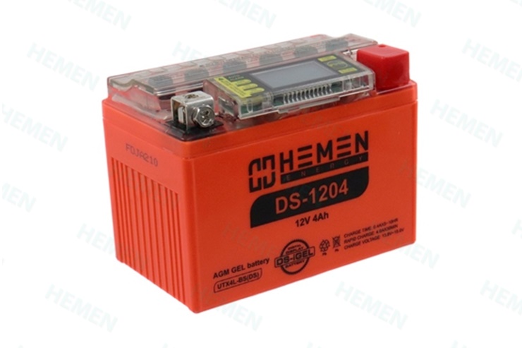 Аккумулятор 12В 4Ач HEMEN ENERGY DS1204 [53540]
