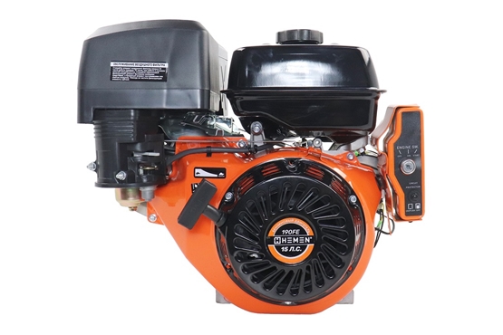 Двигатель HEMEN 15,0 л.с. 190FE (420 см3) электростартер, вал 25 мм (56435)