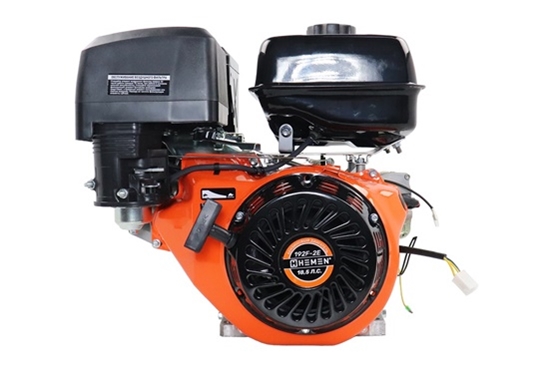 Двигатель HEMEN 18,5 л.с. с катушкой 11А132Вт 192F-2E (458 см3) электростартер, вал 25 мм (56441)